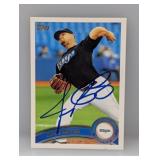2011 Topps Jo-Jo Reyes on Card Auto HA Au US181