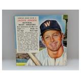 1953 red man tobacco JACKIE JENSEN 1958 AL MVP I/S