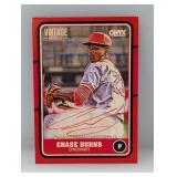 2025 Onyx Vintage Chase Burns Auto Red Ink /25