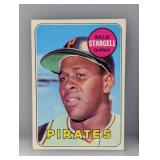 1969 TOPPS Baseball WILLIE STARGELL HOF 545