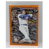 Topps 2024 Ohtani Orange Foil Dodgers 009/299