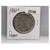 1922-S 90% Silv Peace $1 Dollar