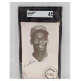 1947-66 Exhibits SGC 4 Ernie Banks Hall Of Fame