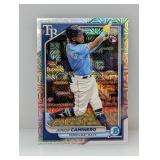 2024 Bowman Chrome Mojo Ref Junior Caminero RC #56