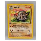 Pokemon 1999 1st Edition Graveler 37 Corner