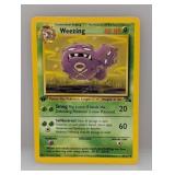Pokemon 1999 1st Edition Weezing 45 S/S