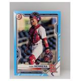 2021 Bowman Draft Blue Ivan Herrera SP 177/499 #94