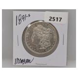 1891-S 90% Silv Morgan $1 Dollar