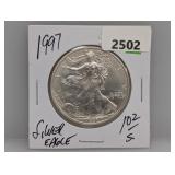 1997 1oz .999 Silv Eagle $1 Dollar