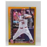 2025 Topps Gold Michael McGreevy RC SP 37/50 #60