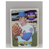 1969 TOPPS Baseball TUG McGRAW MIRACLE MET 601