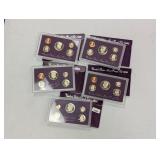 (5) Mixed Date US Proof Sets