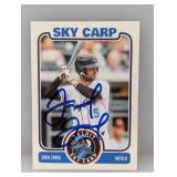 2016 Rookies STL Sky Carp Zach Zubia Auto HA Au