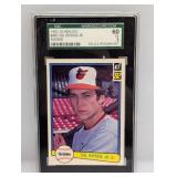1982 Donruss Cal Ripken Jr Rookie SGC 5 EX #405