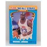 1990 Fleer All-Star Michael Jordan #5 Corners