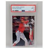 2020 Topps Chrome Shohei Ohtani PSA 9