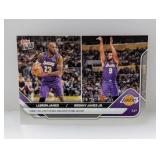 2026 Topps Now LeBron James Bronny James Jr #229