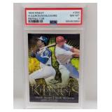 1999 Hank Aaron Mark Mcgwire Topps Finest Ref PSA8