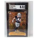 2024 Topps Finest Brock Bowers Gold Ref/50 SGC 8.5