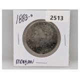 1883-S 90% Silv Morgan $1 Dollar