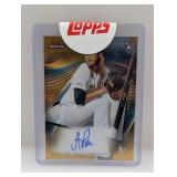 2020 Puk Topps Finest Gold Ref Auto RC /50 Sealed