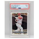 2021 Shohei Ohtani Topps Update Black Gold PSA 9