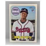 2018 Ronald Acuna Jr. Topps Heritage RC #580
