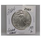 2024 1oz .999 Silv Eagle $1 Dollar