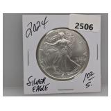 2024 1oz .999 Silv Eagle $1 Dollar