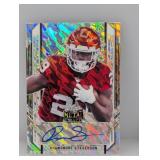 Rhamondre Stevenson 2021 Leaf Metal Draft Auto /60