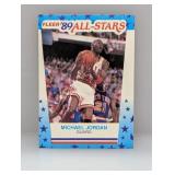 1989-1990 Fleer ï¿½89 All-Stars Sticker Jordan #3