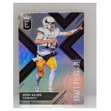 2018 Elite Series DP White Jersey Josh Allen RC