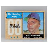 1968 TOPPS Baseball JOE MORGAN HOF 364