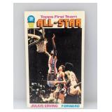 1976-77 Topps Julius Erving All Star