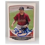 2013 Bowman Darwin Rivera on Card Auto HA Au BP20