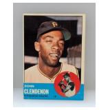 1963 Topps 5th Series #477 Donn Clendenon S