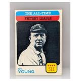 1973 TOPPS Baseball ALL TIME VICTORY LEADER HOF