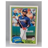2018 Ronald Acuna Jr. Topps Archives RC #212