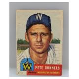 1953 Topps Semi Hi #219 Pete Runnels Senators S