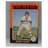 1975 Topps #223 Robin Yount Rookie HOF Brewers I