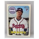 2018 Ronald Acuna Jr. Topps Heritage RC #580