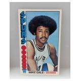 1976-77 Topps Mike Gale Line/Indent