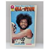 1976-77 Topps James Silas All-Star Stain