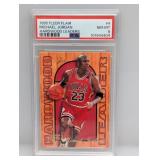 1995 Michael Jordan Flair Hardwood Leader #4 PSA 8