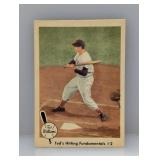1959 Fleer Ted Williams "Hittingï¿½ 72 Corners