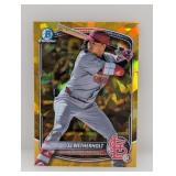 /50 2025 Bowman Chrome JJ Wetherholt Gold Ice