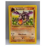 1999 Pokemon Fossil Aerodactyl #16 Damage