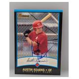 2001 Bowman Austin Kearns on Card Auto HA Au #434