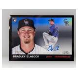 2025 Topps Chrome Platinum Black Auto /10 Blalock