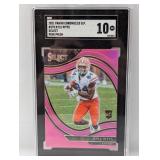 Kyle Pitts 2021 Chronicles DP Pink Prizm SGC 10